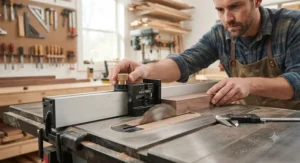 Using an affordable micro adjustment fence accessory to achieve accurate wood cuts without spending over $50.