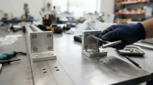 Step-by-step visual of magnetic featherboard vs clamp on featherboard installation.