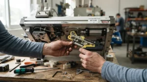 Adjusting the rear heel on the push block system for narrow rip cuts review