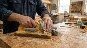 Cleaning the rubber traction pads on the push block system for narrow rip cuts review